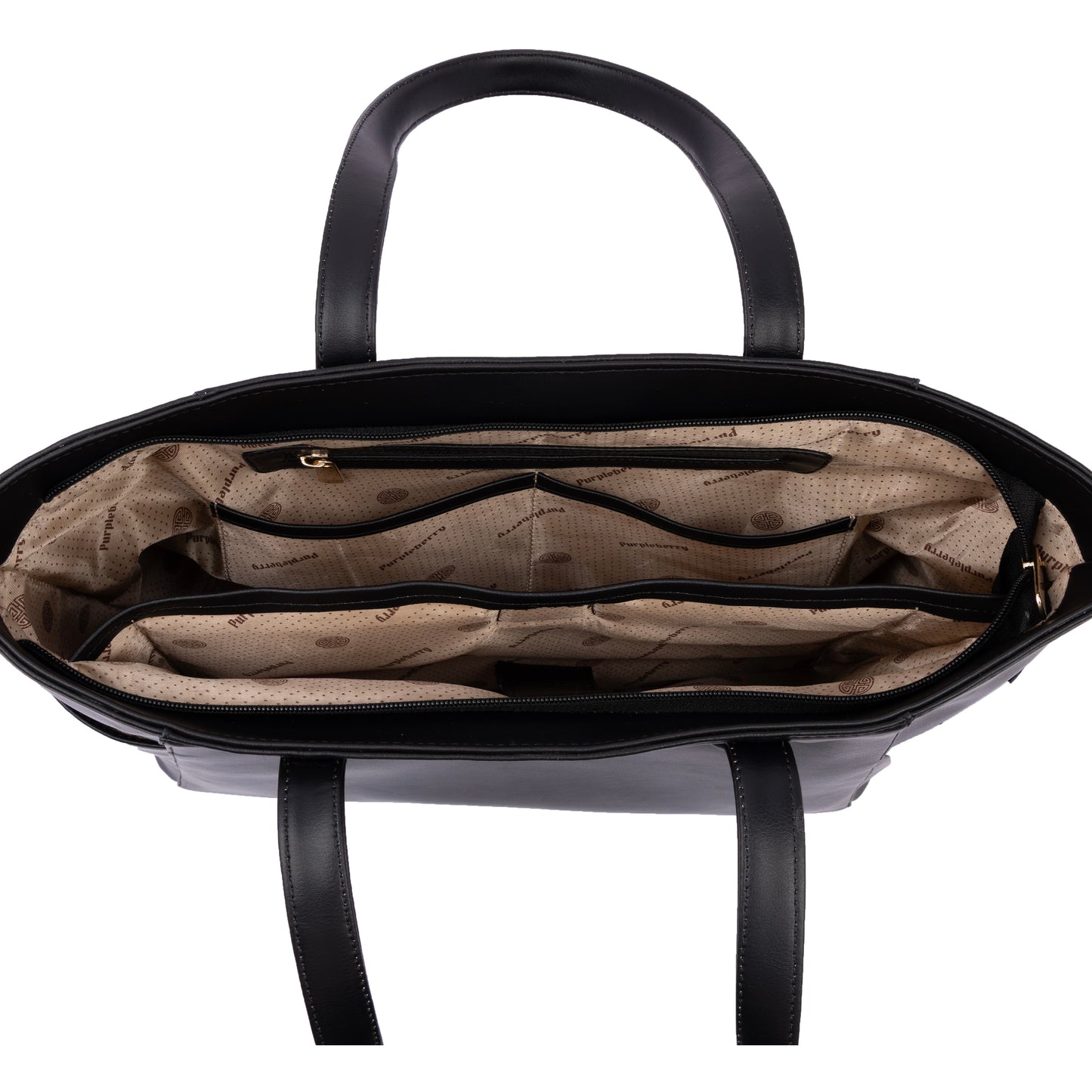 Travel Tote Bag Charcoal Black