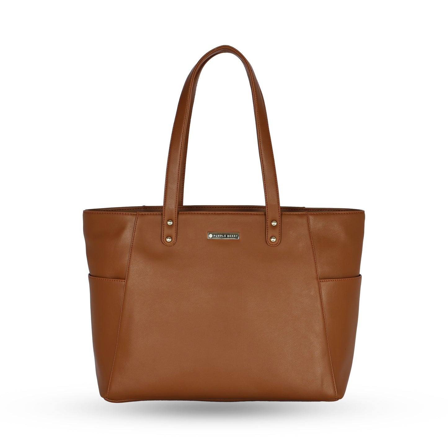 Travel Tote Bag Tan Brown