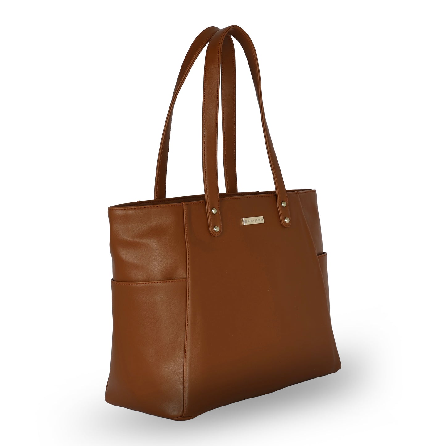 Travel Tote Bag Tan Brown