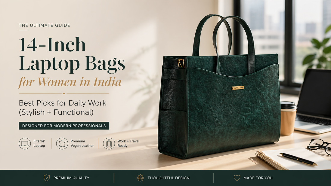 14-Inch Laptop Bags for Women in India (Best Picks for Daily Work)