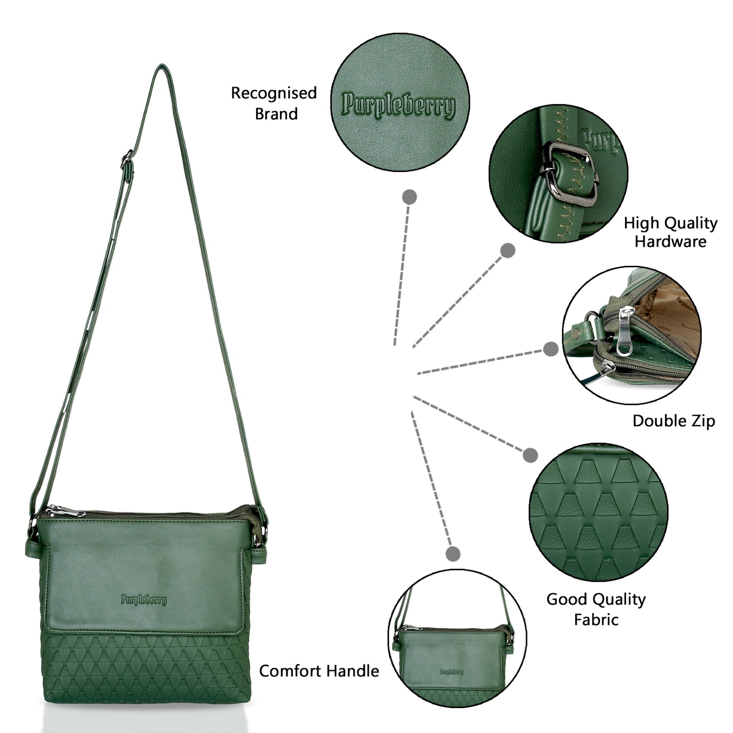 Oliver Sling Bag Hunter Green