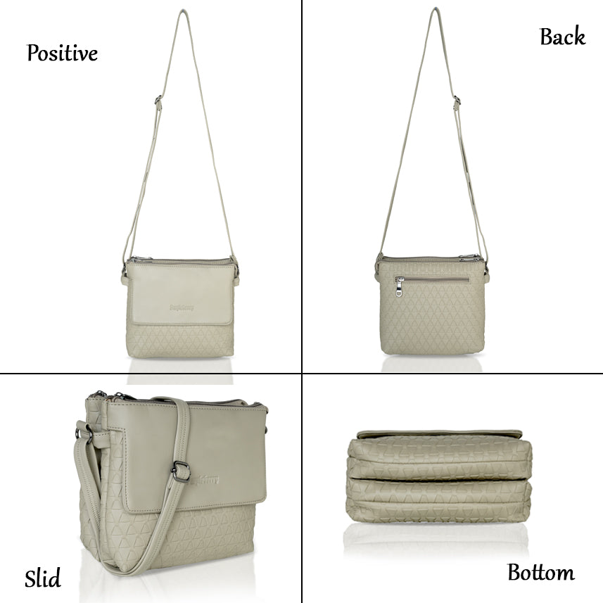 Oliver Sling Bag Mushroom Grey