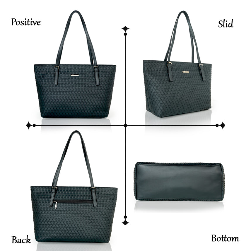 Iris Tote Bag Mate Black