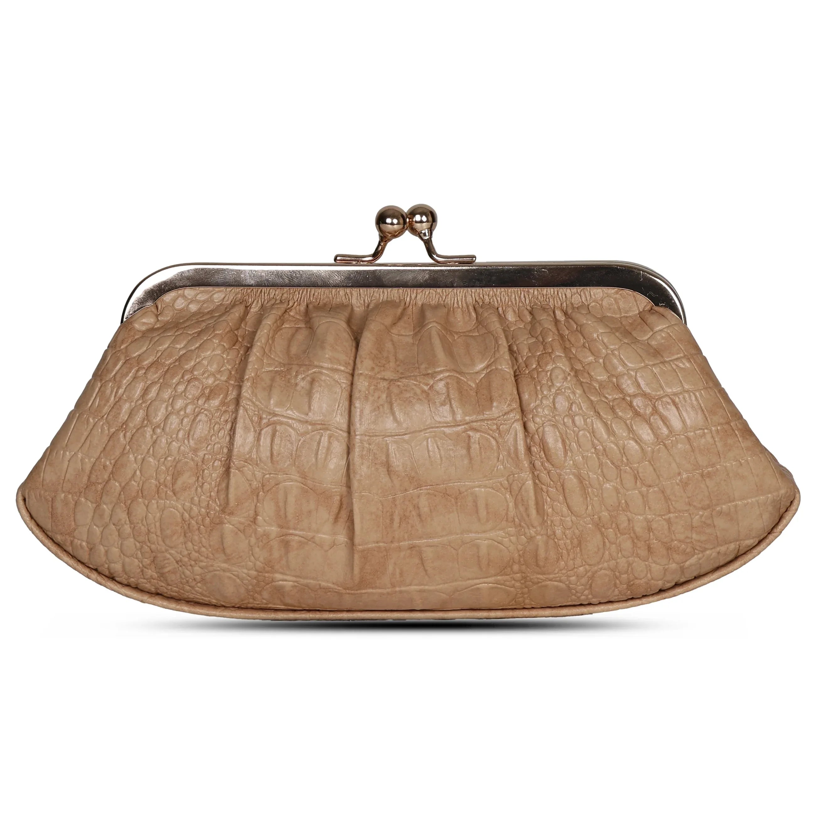 Maya Vintage Kiss Lock clutch