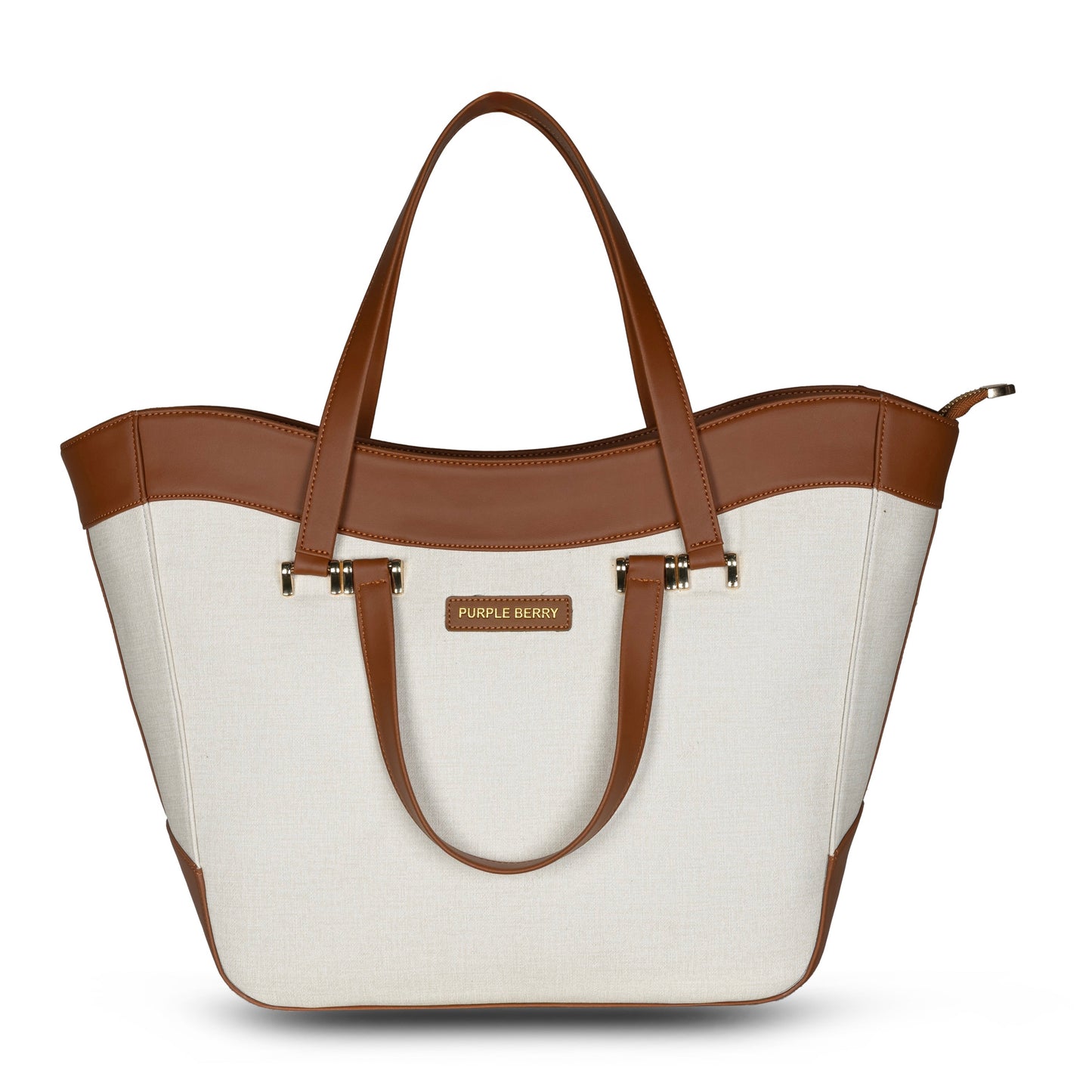 Azure Signature Handbag | Tan
