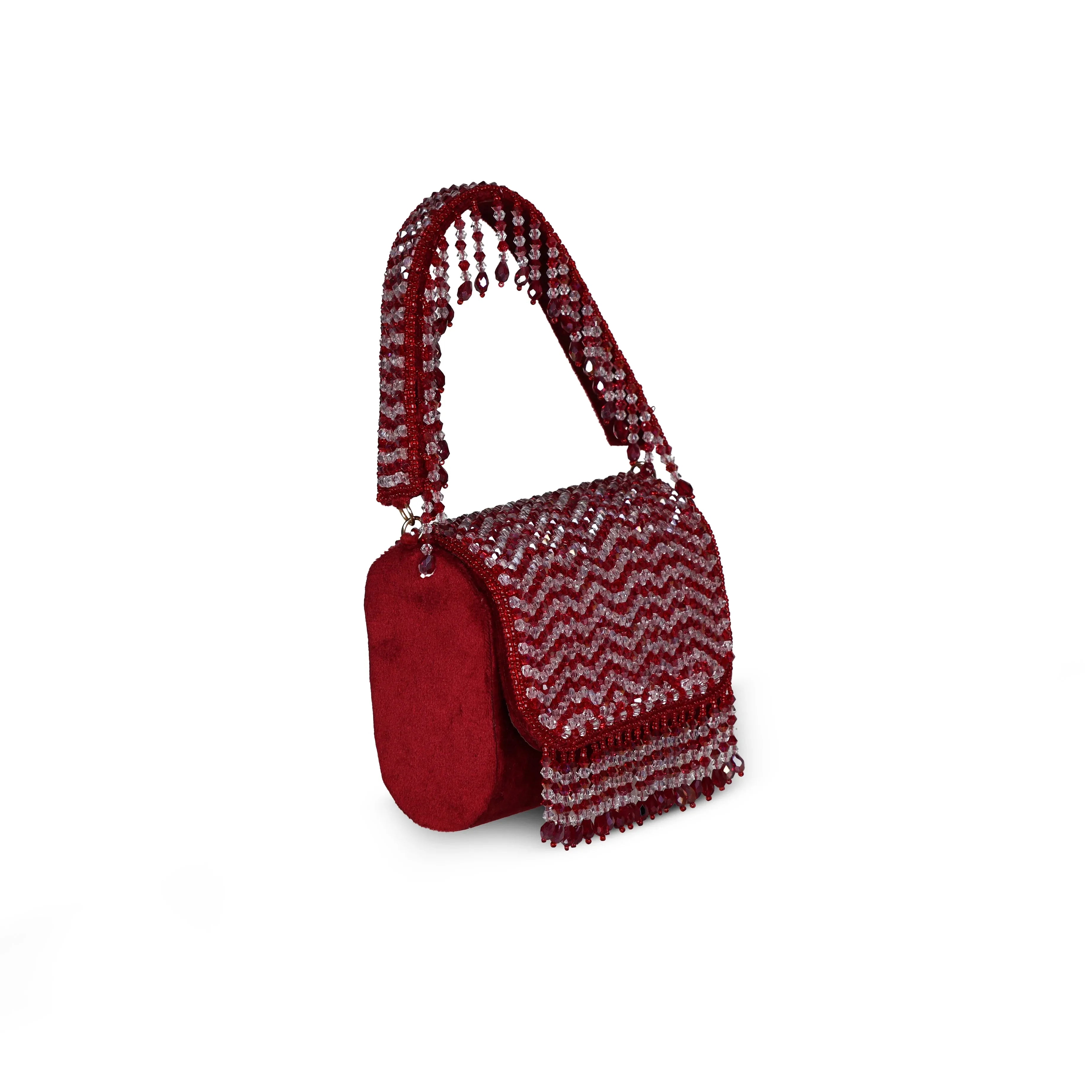 Ishra Mini Embroidered clutch