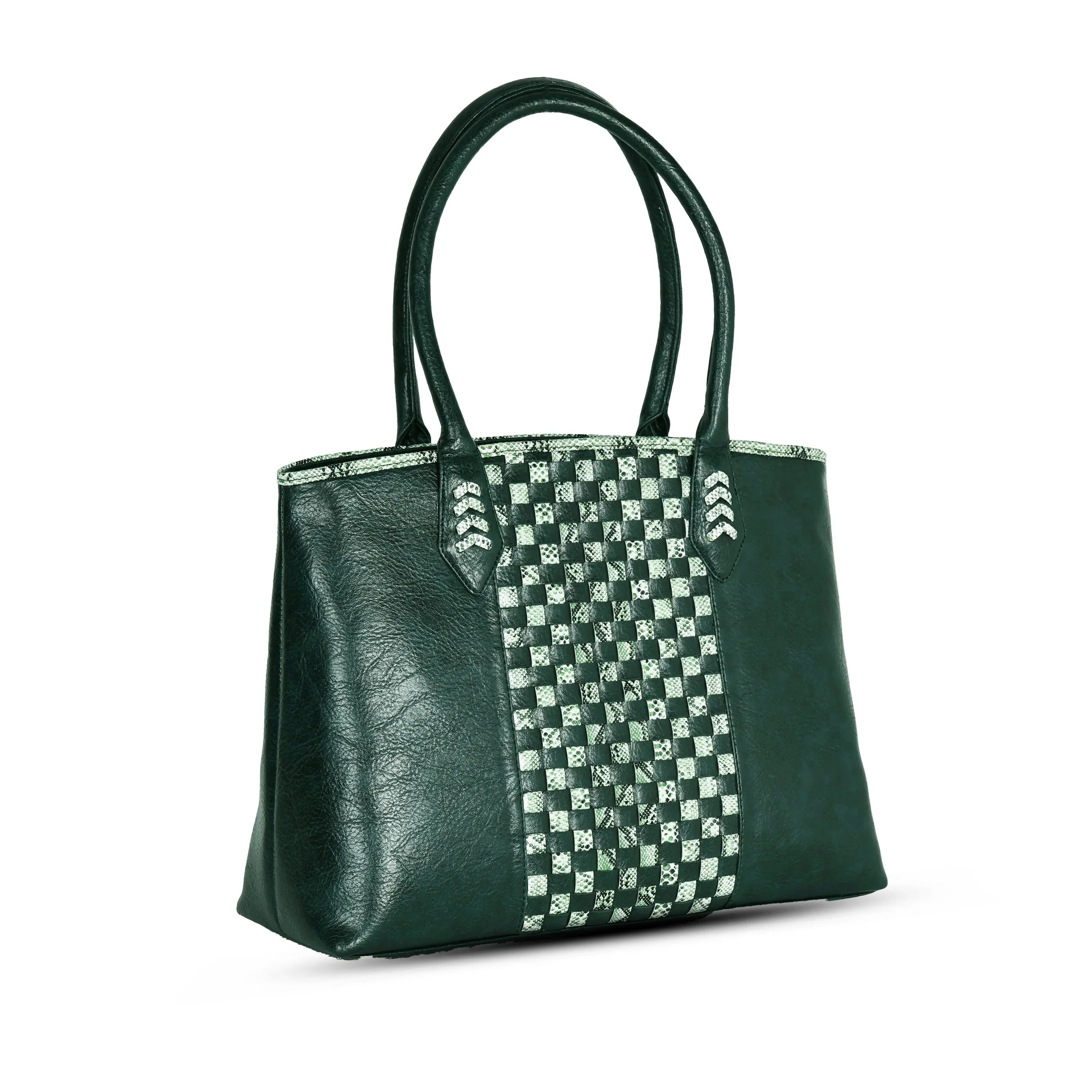 Grid Pattern Luxury Handbag