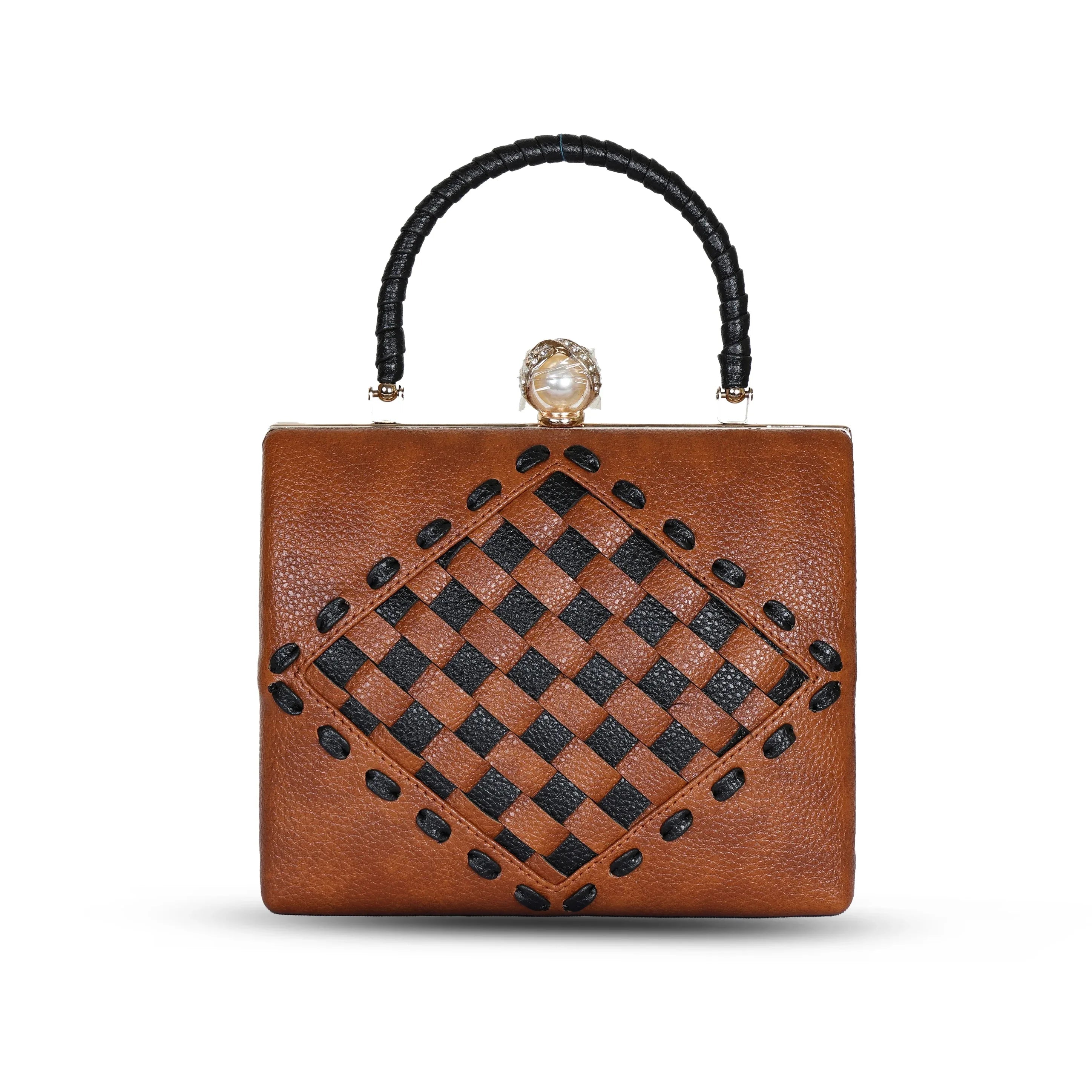 Zahra Braided Clutch