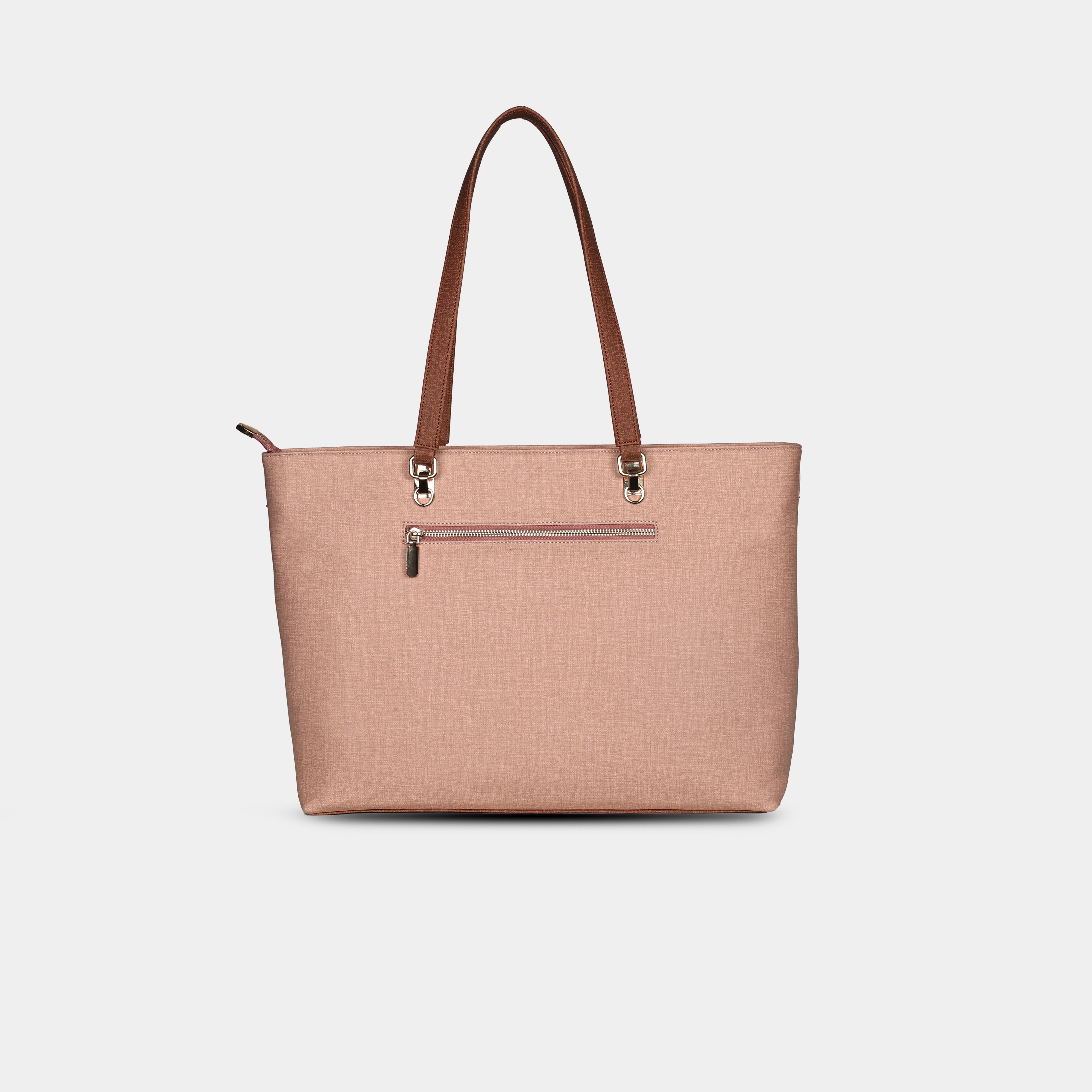 Terra Office Tote - geometric pink