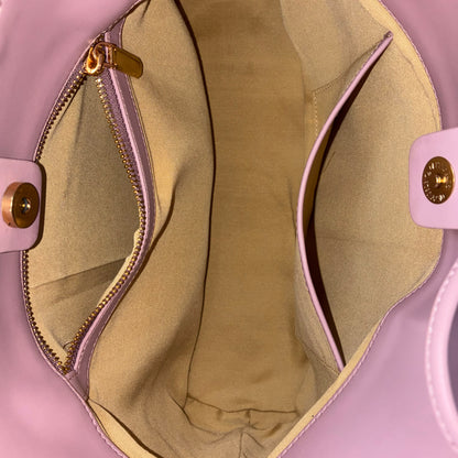 Queen textured handbag - Light Pink