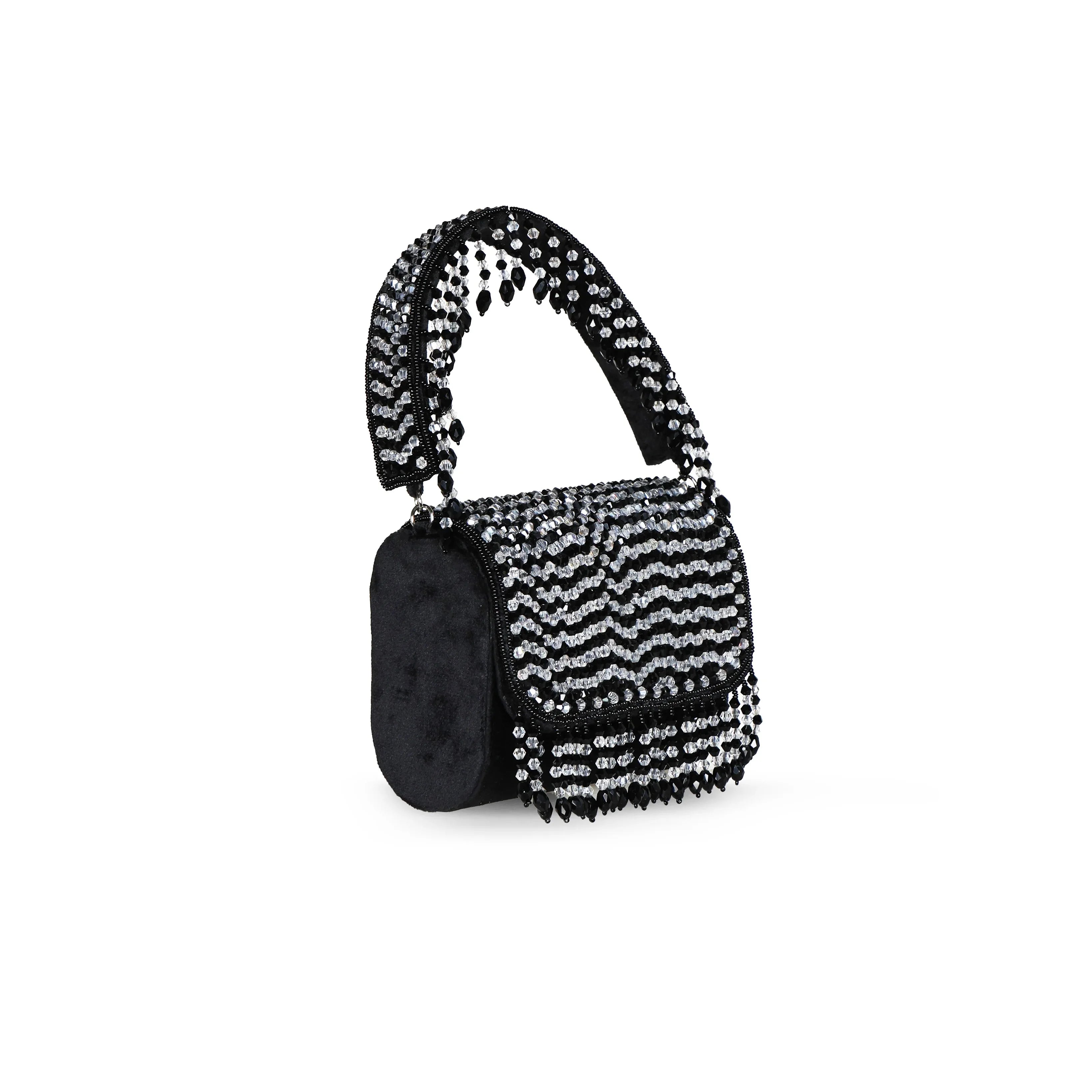 Ishra Mini Embroidered clutch