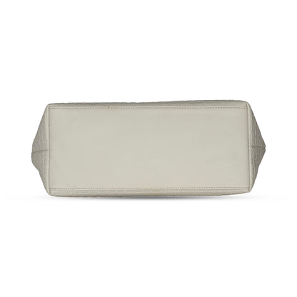 Iris Tote Bag white pearl