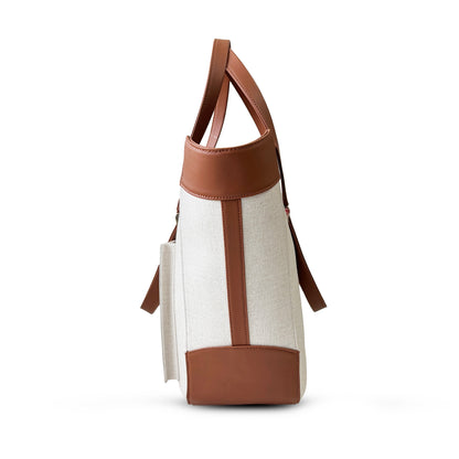 Azure Signature Handbag | Tan