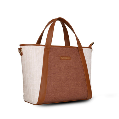 Lexie Tote Bag - Tan