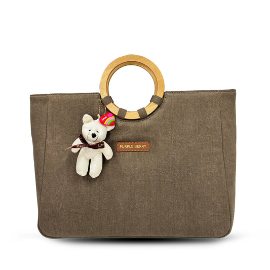 Dima iconic tote bag - Mocha Mousse