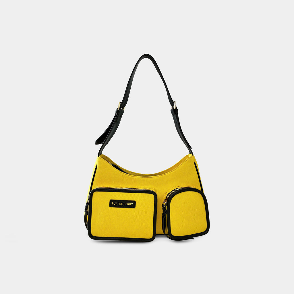 Ambe Denim Shoulder Bag