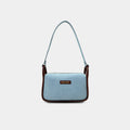Luxe Denim Shoulder Bag