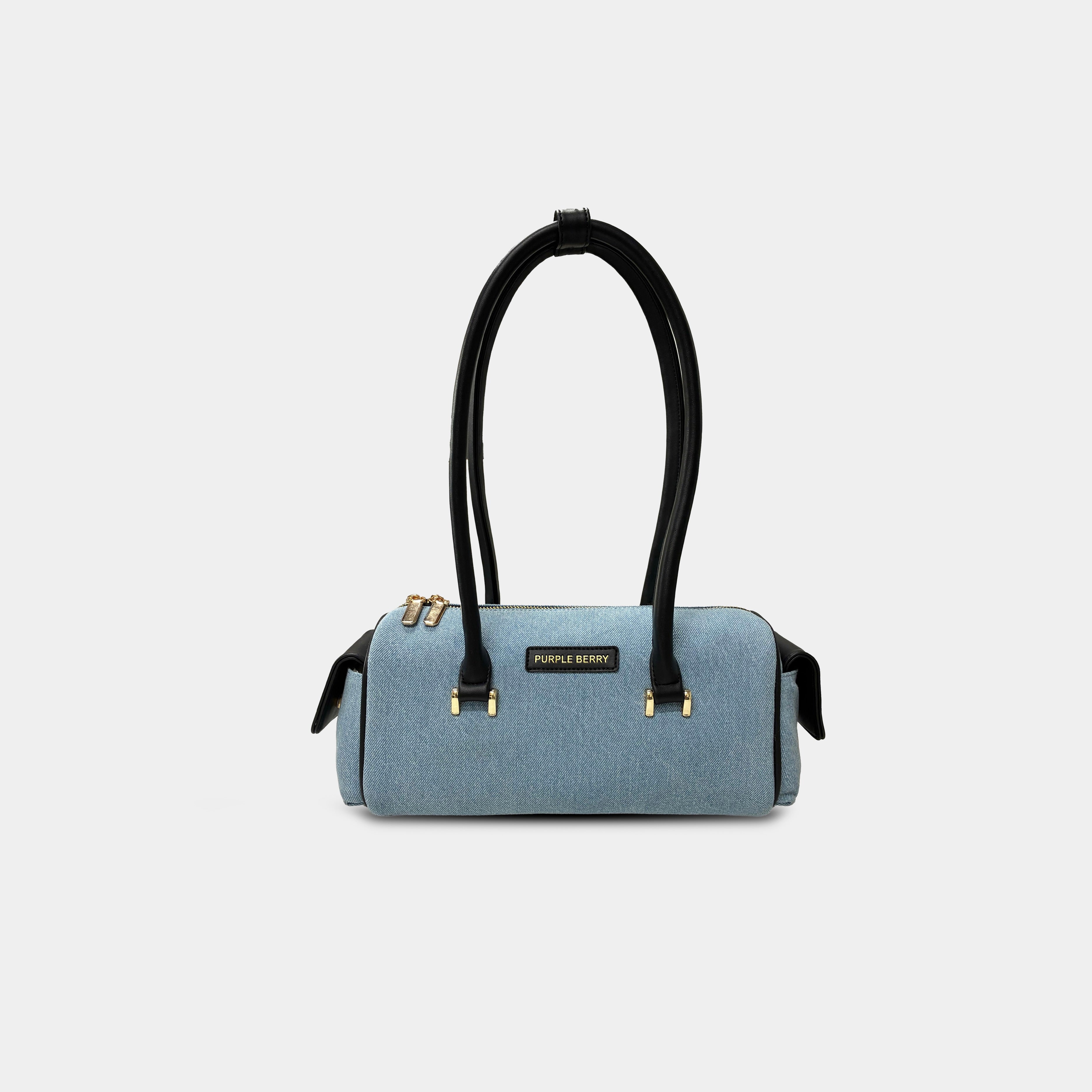 Serene Denim Shoulder Bag