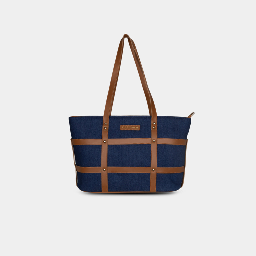 Harper Denim Handbag