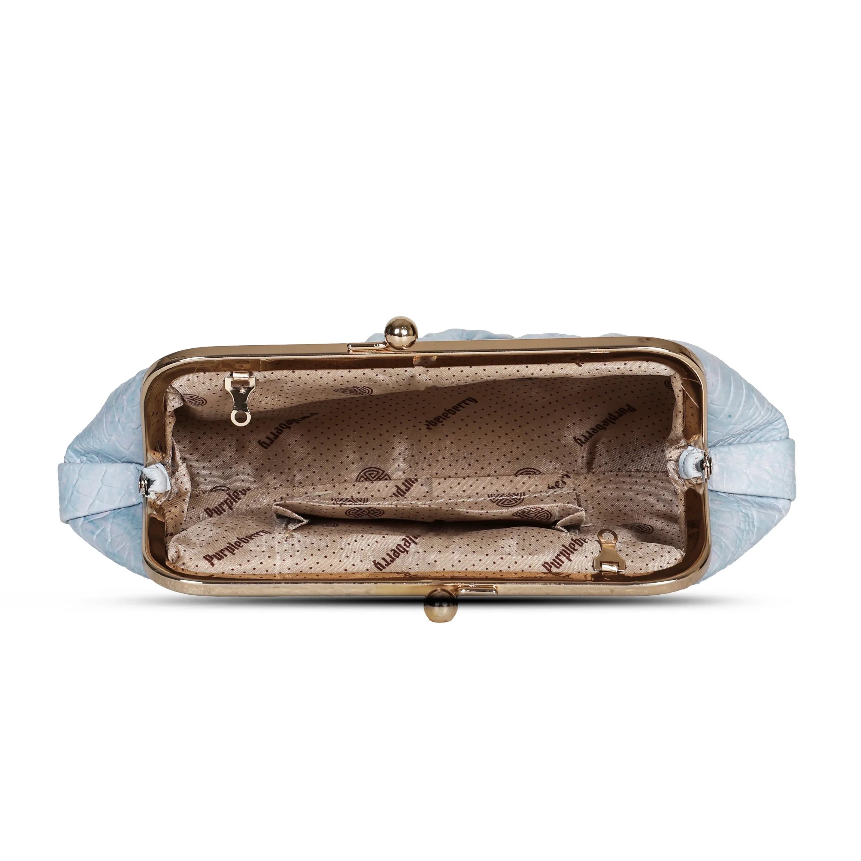 Maya Vintage Kiss Lock clutch