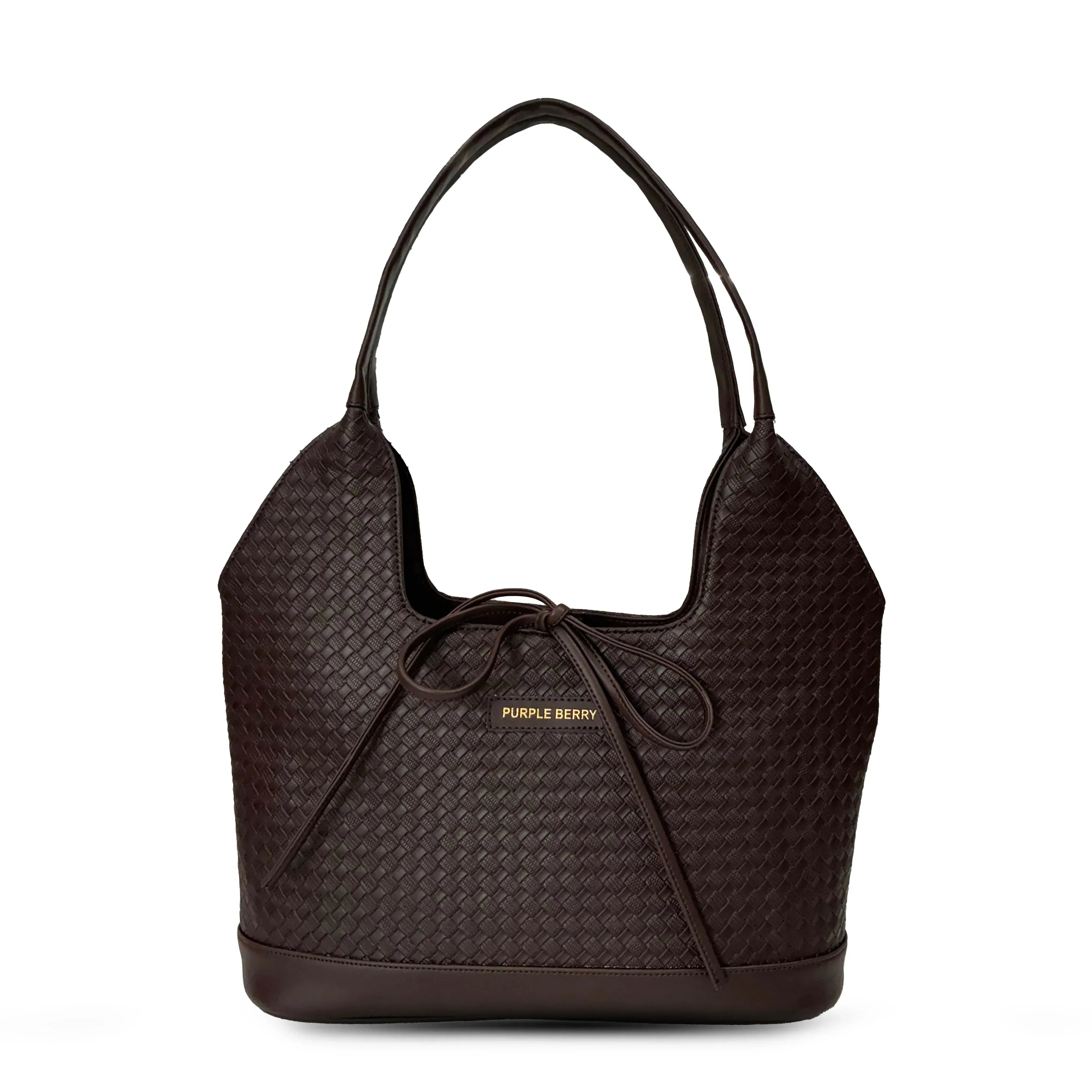 Queen textured handbag