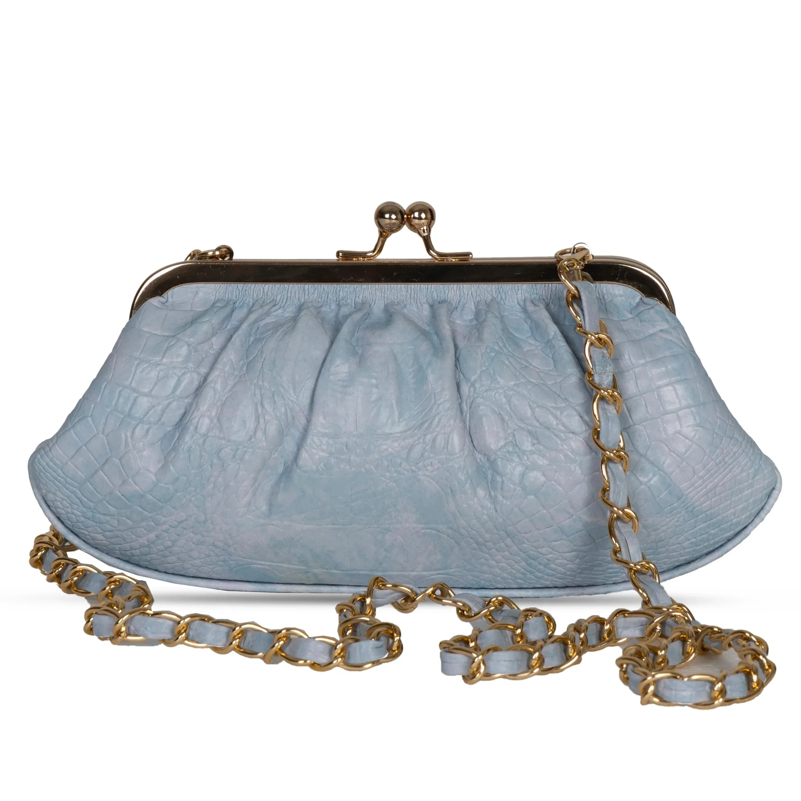 Maya Vintage Kiss Lock clutch