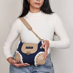 Fareed Denim Shoulder Bag