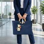 Dima Denim Office Tote