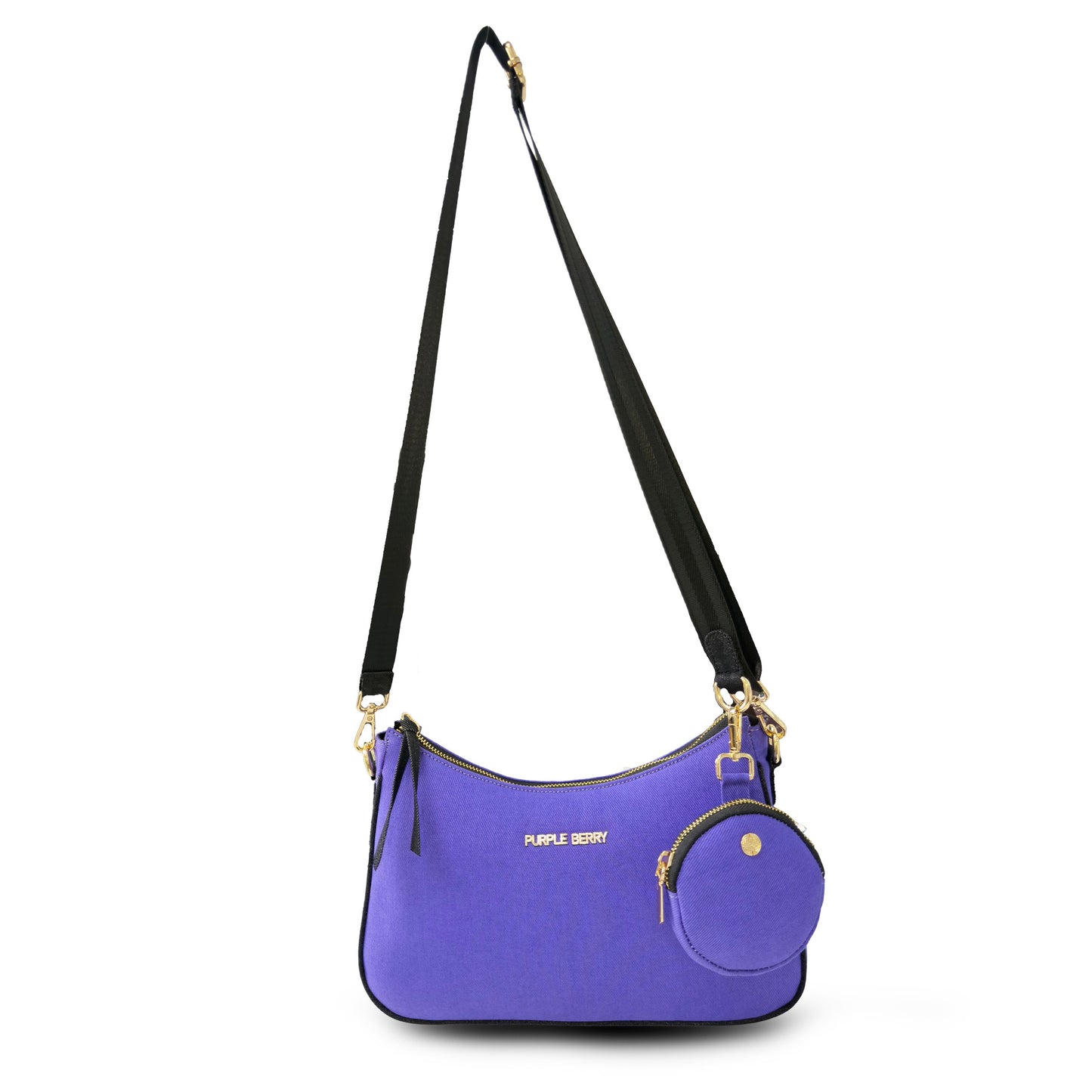 Billy denim sling - Purple