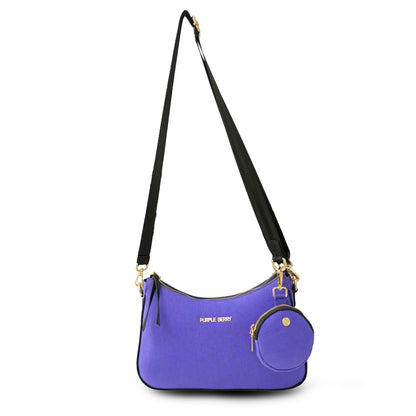 Billy denim sling - Purple