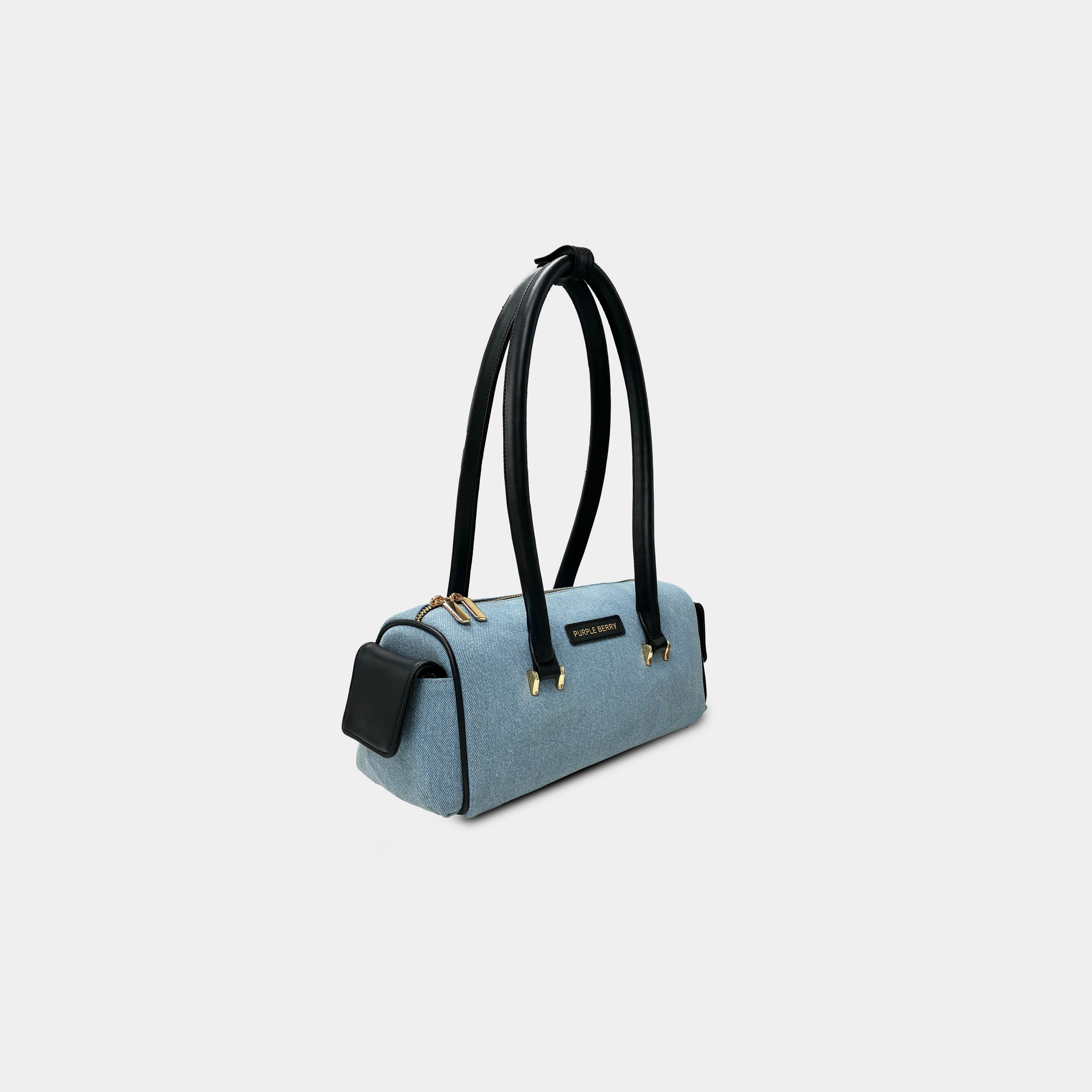 Serene Denim Shoulder Bag