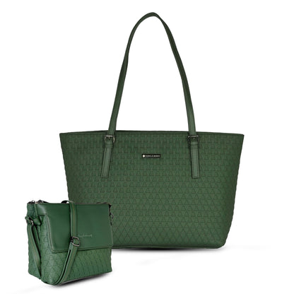 Iris Tote Bag Green + Free Oliver sling
