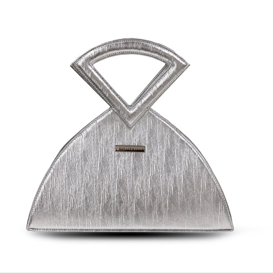 Elena Shining clutch - Silver