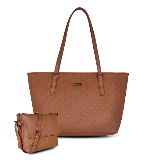 Iris Tote Bag Brown + Free Oliver sling