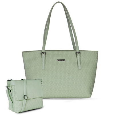 Iris Tote Bag Light Green + Free Oliver sling