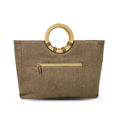 Dima iconic tote bag - Mocha Mousse