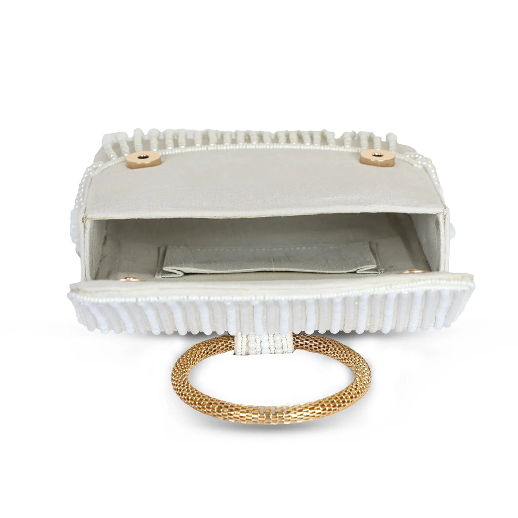 Novia Embroidered Clutch