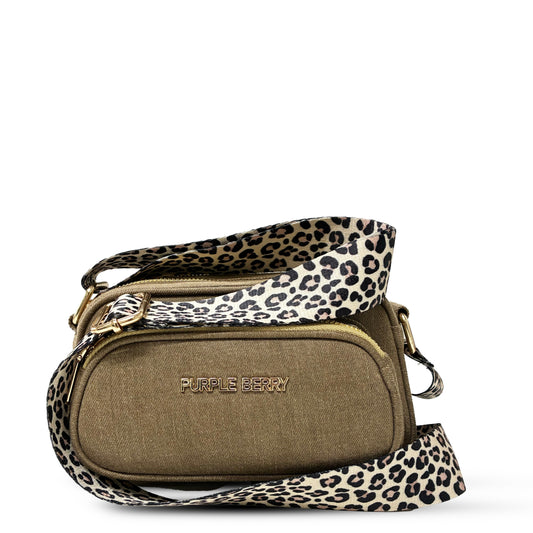 Fehu Denim Sling - Mocha mousse