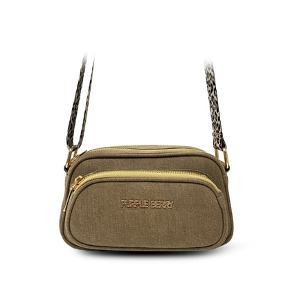 Fehu Denim Sling - Mocha mousse