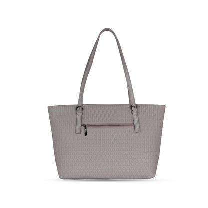 Iris tote bag Grey