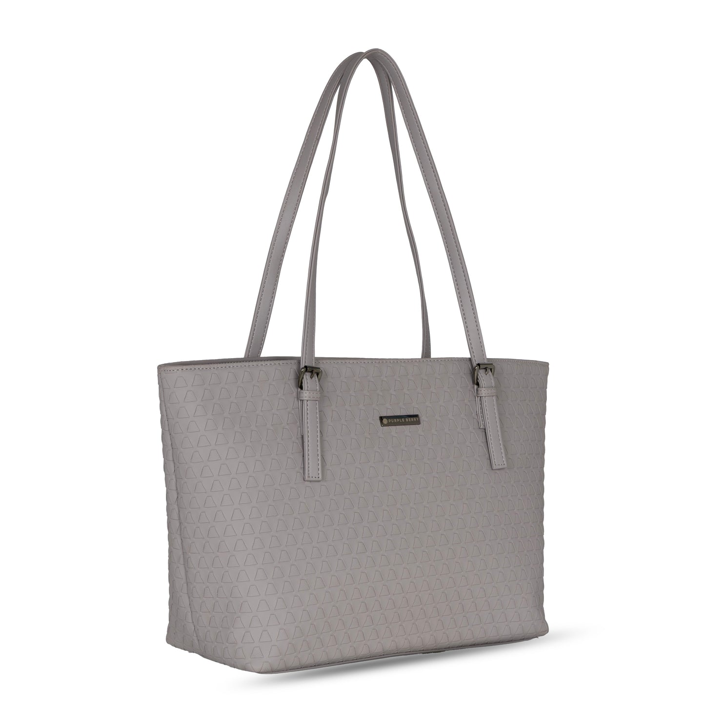 Iris tote bag Grey