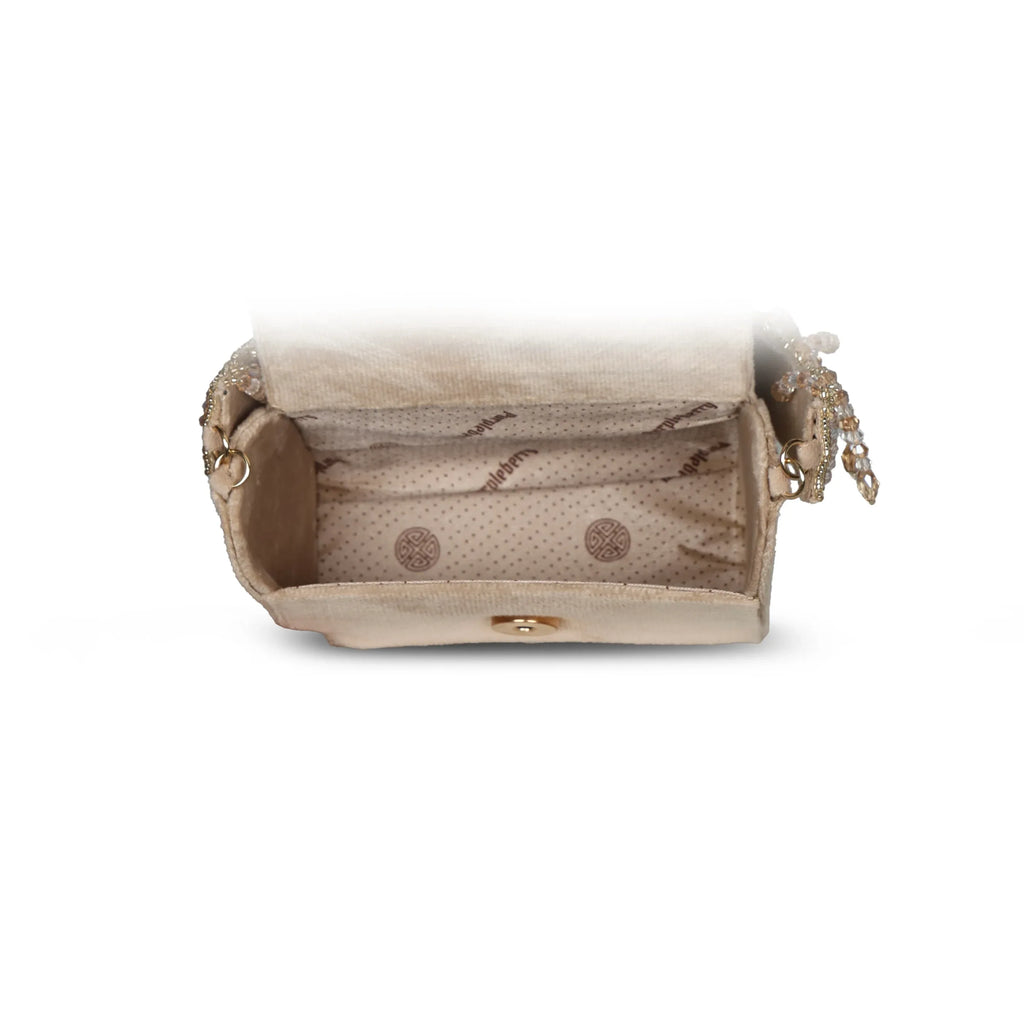 Ishra Mini Embroidered clutch