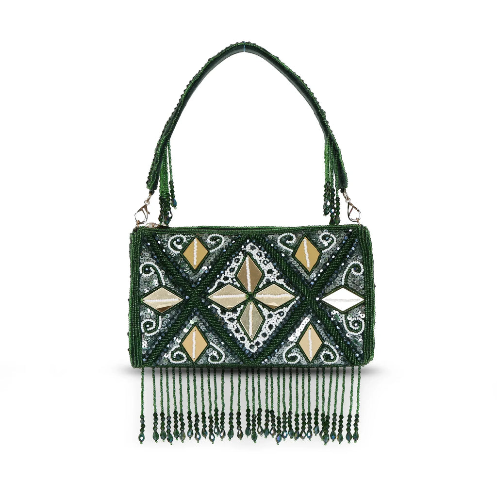 Nermin Embroidered Clutch Bag