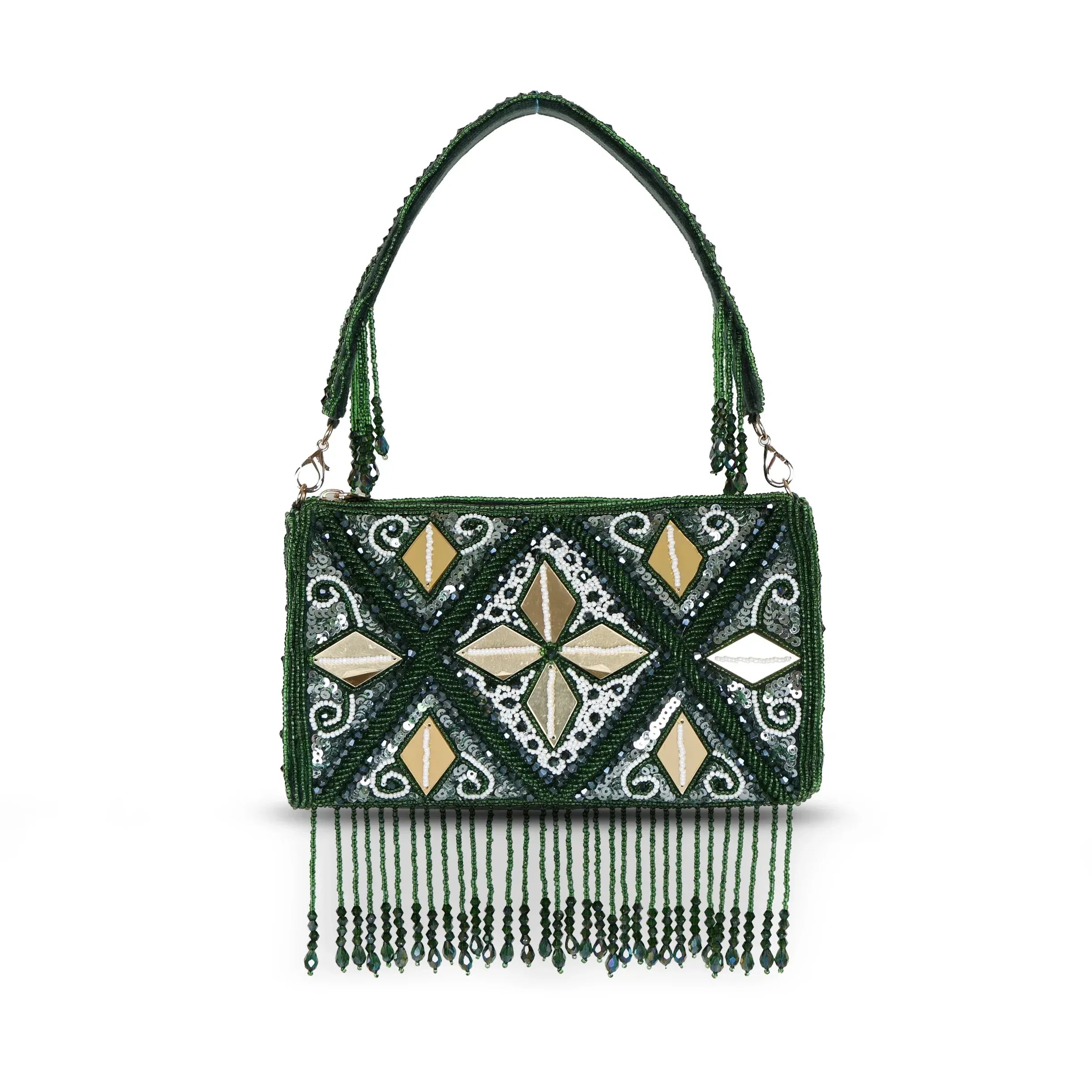 Nermin Embroidered Clutch Bag