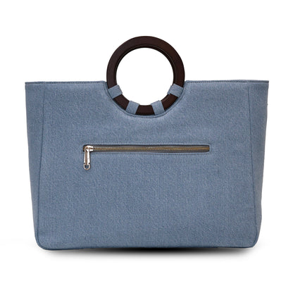 Dima iconic tote bag - light blue