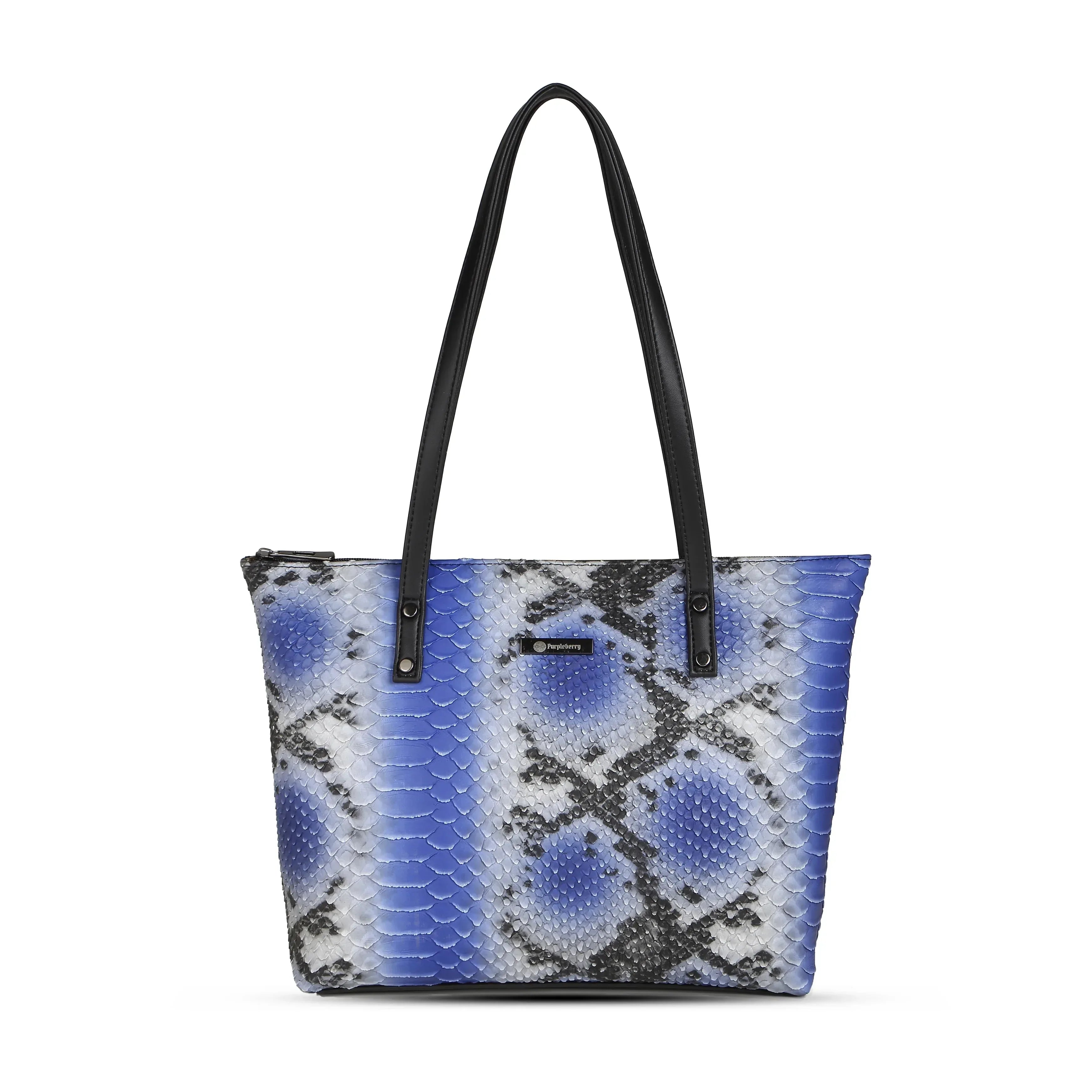 Raffia Snake Printed Luxury Handbag