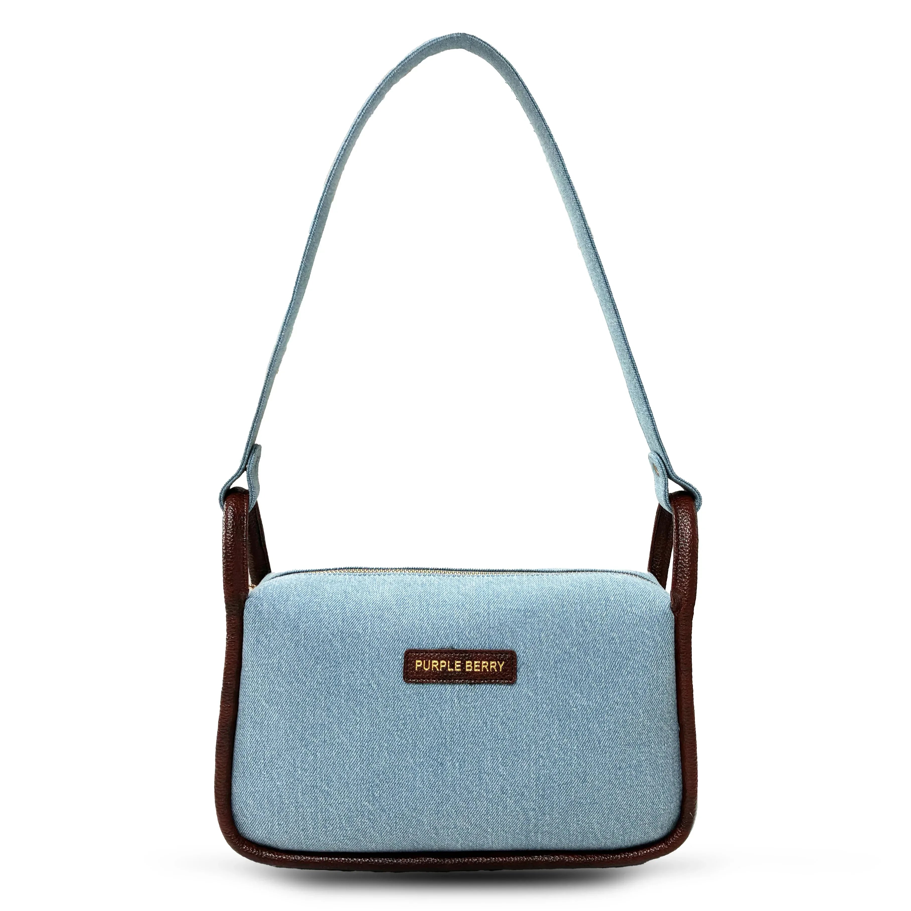 Luxe Denim shoulder bag