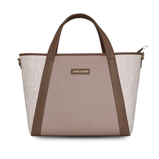 Lexie Tote Bag - Mocha Mousse