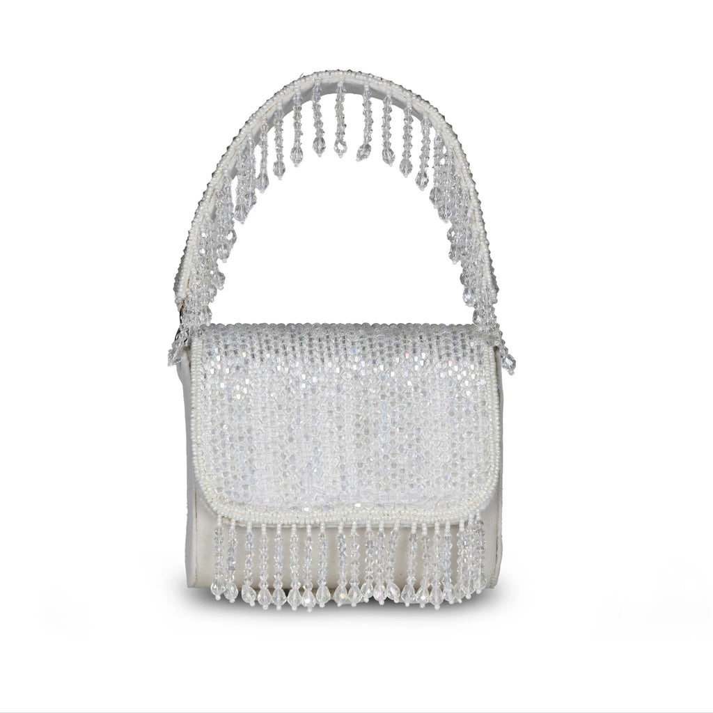 Ishra Mini Embroidered clutch