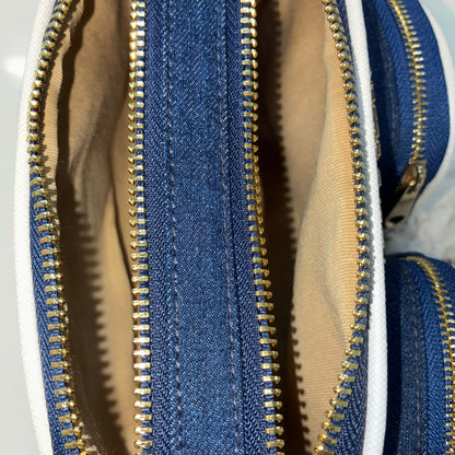Zafira denim sling - Dark blue
